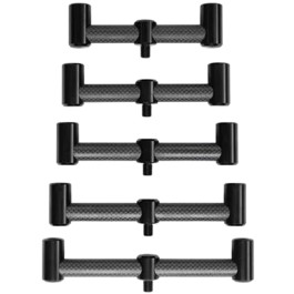 Century Carbon Stealth Chunky Fixed 2 Rod Fishing Buzz Bars — photo 1