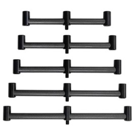 Century Carbon Stealth Chunky Fixed 3 Rod Fishing Buzz Bars