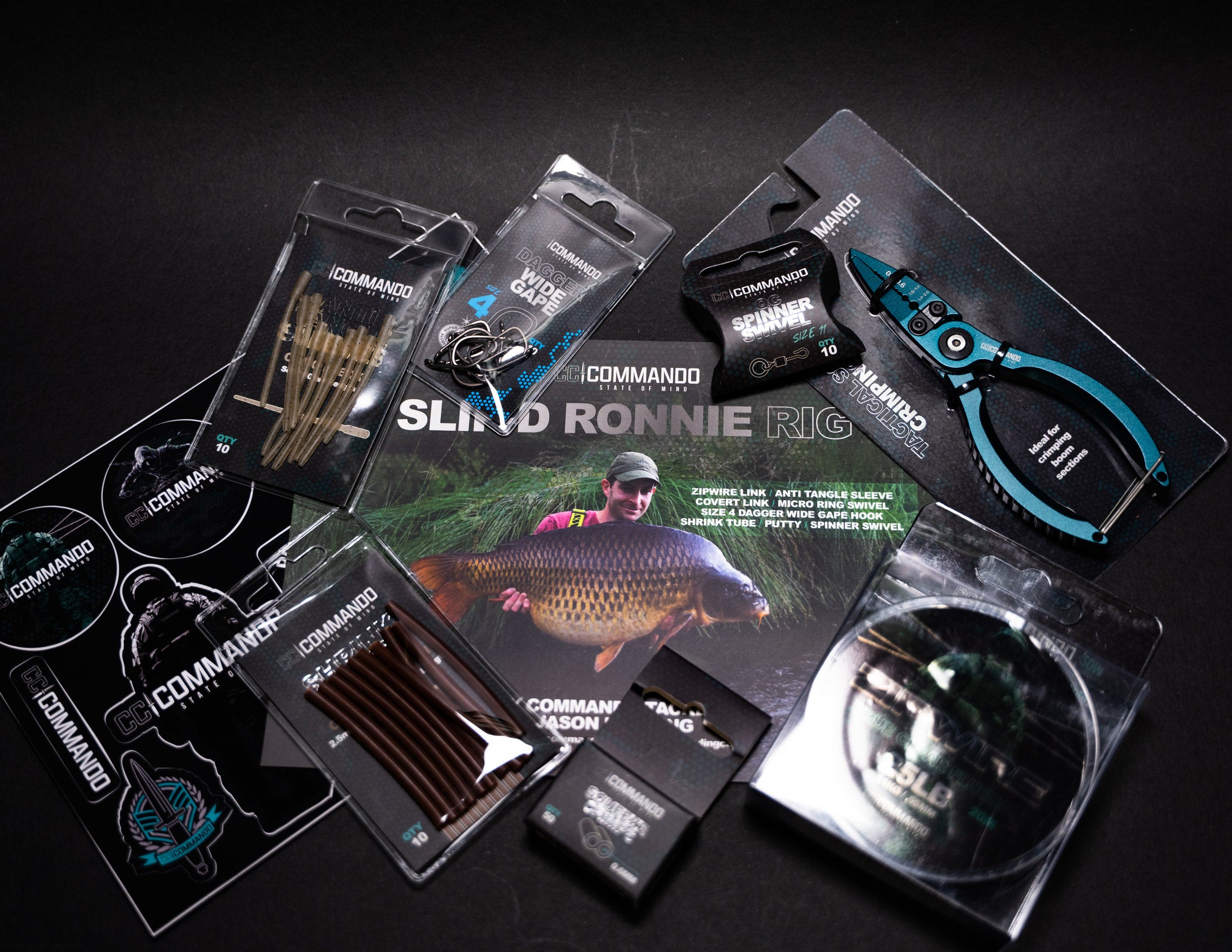 Commando Tackle Crimping Slip-D Ronnie Rig Bundle Box — photo 1