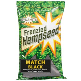 Dynamite Baits Frenzied Hempseed Match Black Groundbait