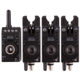 ECU Alarms MK1 Super+ Compact Remote Bite Alarm Set