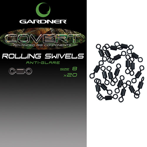 Gardner Tackle Covert Rolling Swivels