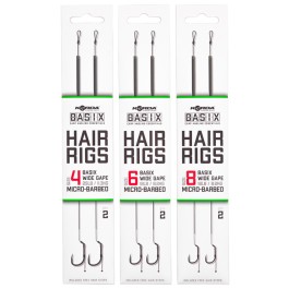 Korda Basix Hair Rigs Wide Gape