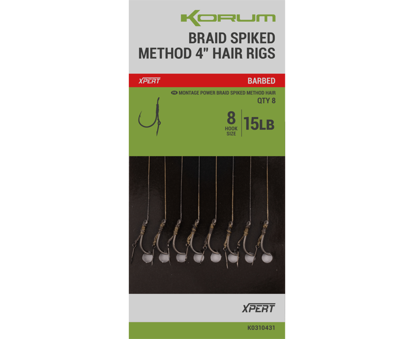 Korum Power Braid Method Hair Rigs