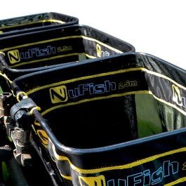 NuFish Triple Fishing Keepnet Pack 2.5m