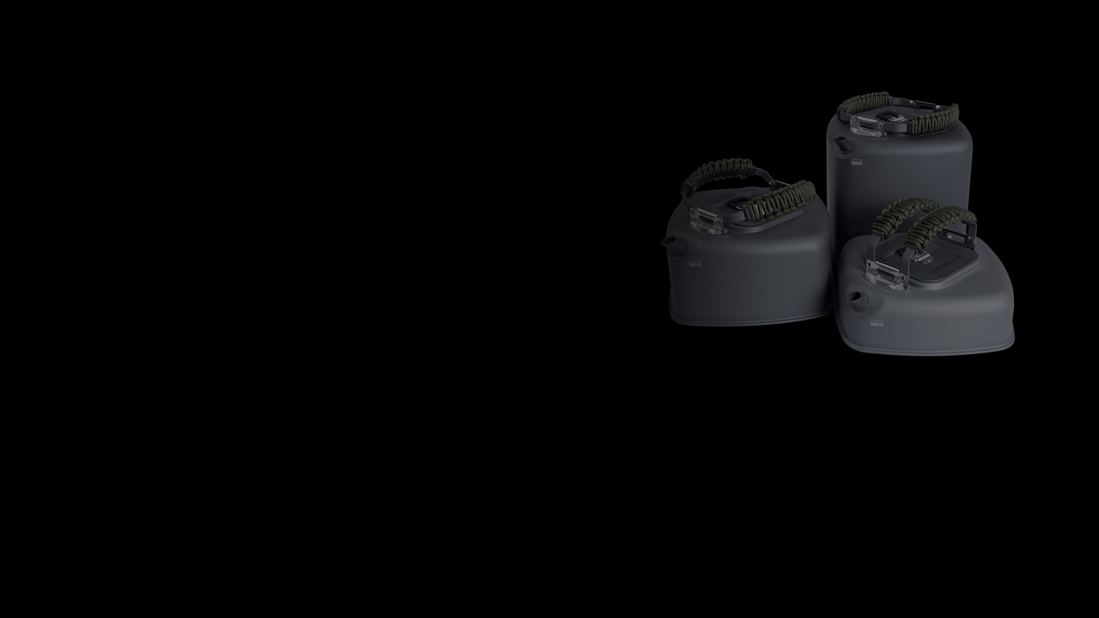 RidgeMonkey Square Kettle Paracord Edition